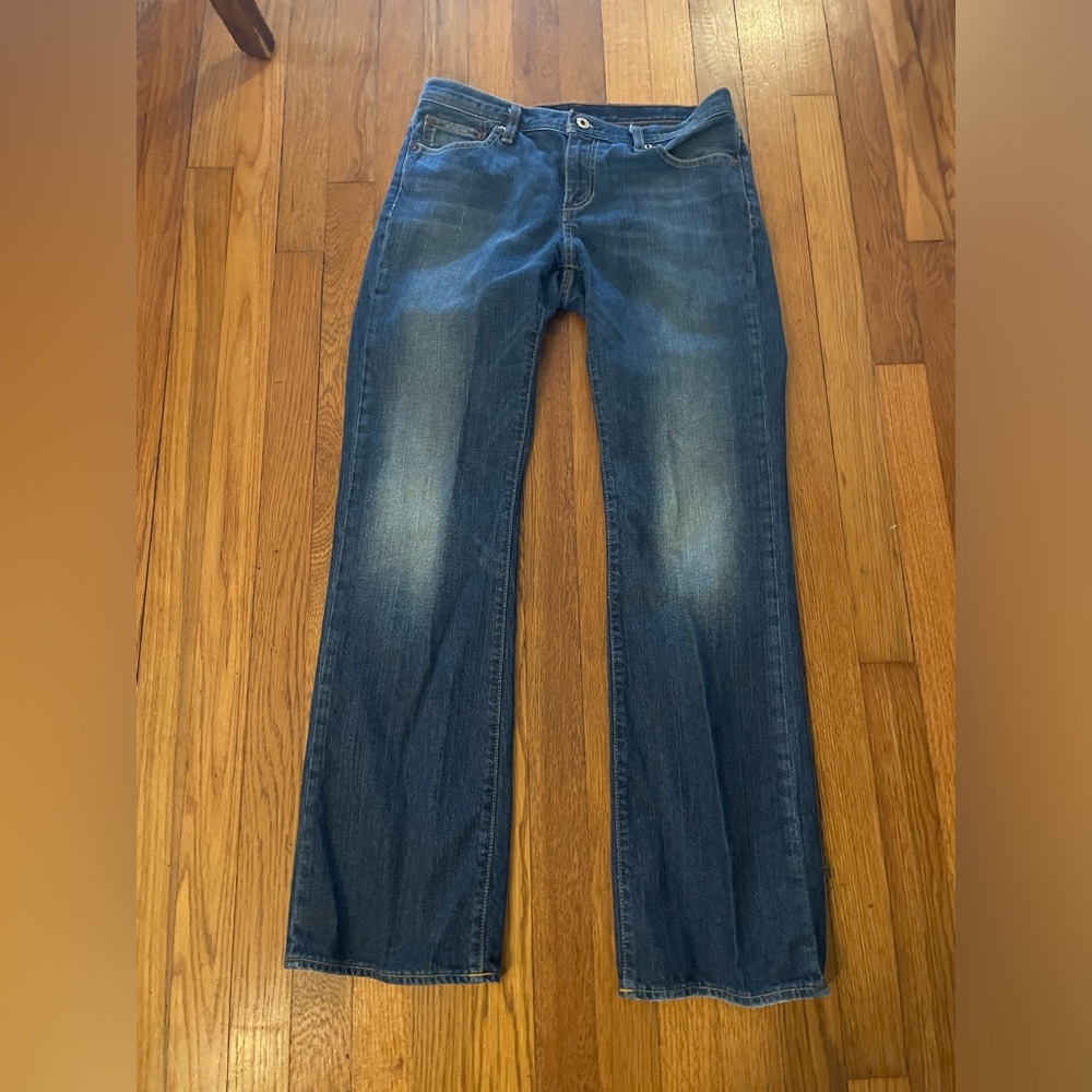 LRL Lauren Jeans Co. Ralph Lauren Womens Blue Jeans Denim SZ 8 MedWash Waist 32